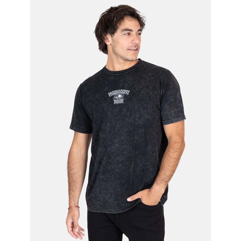 MAUI AND SONS - Polera MC Pīkake Negro Hombre Maui And Sons - Negro