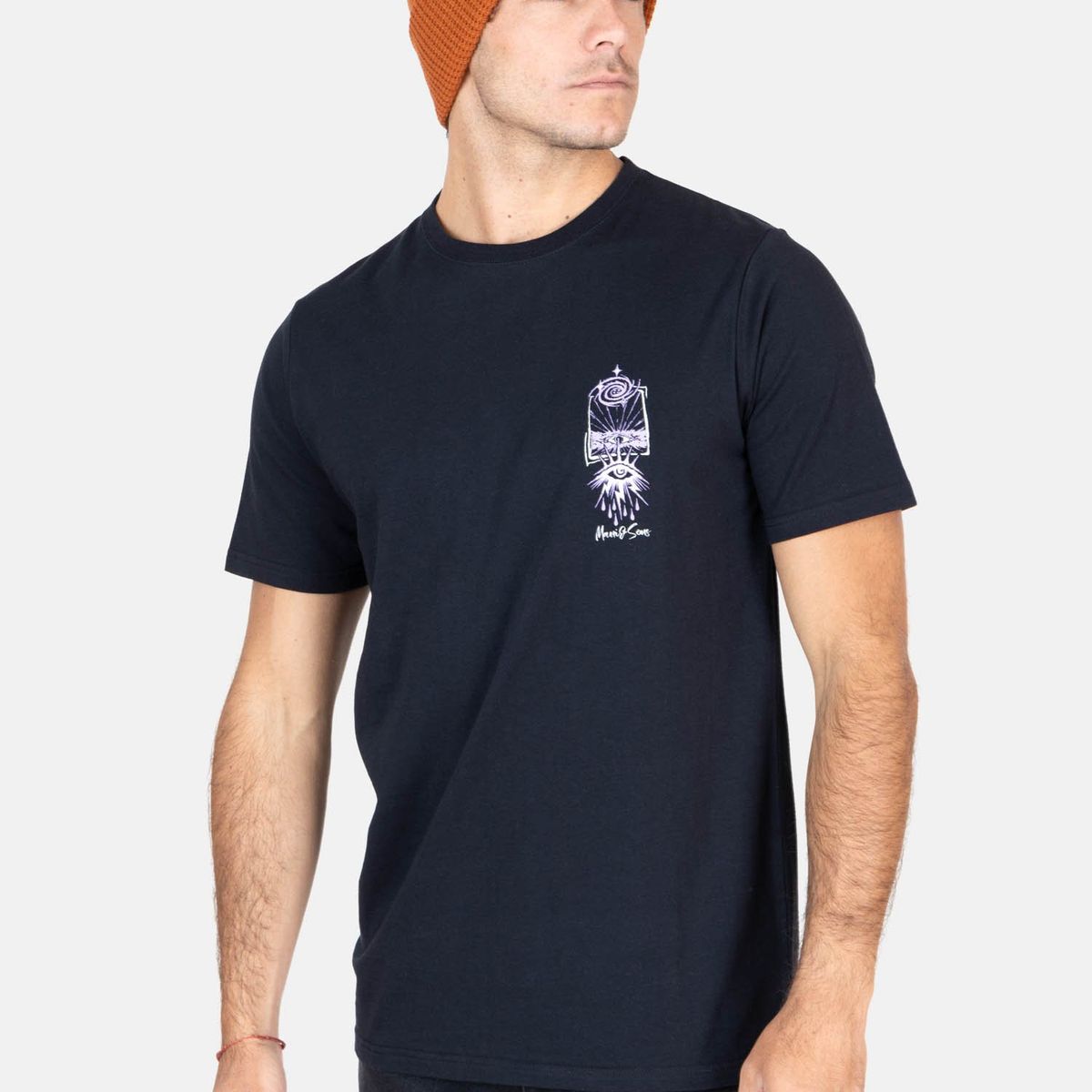 MAUI AND SONS - Polera MC Sunset Rider Negro Hombre Maui And Sons - Negro