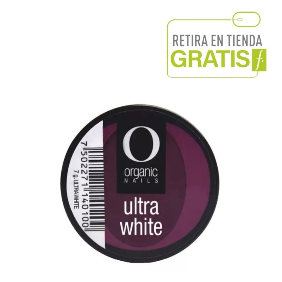 ORGANIC NAILS - Organic Nails Polimero Ultra White 28grs
