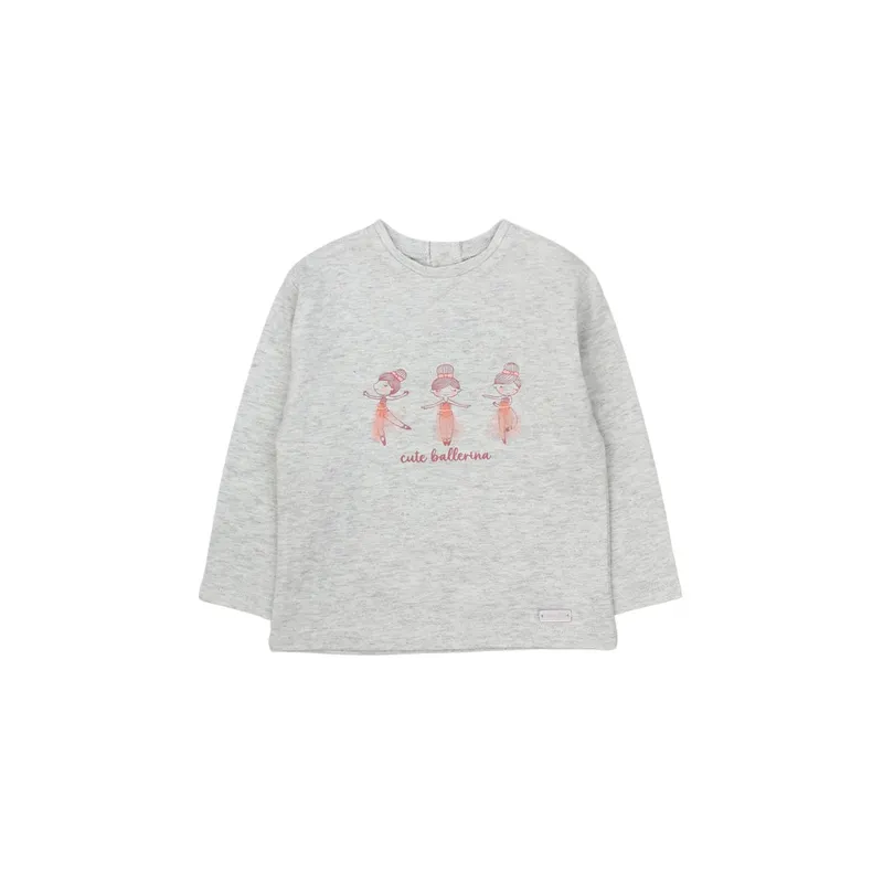 FICCUS - Polera Bebé Niña Academy Gris