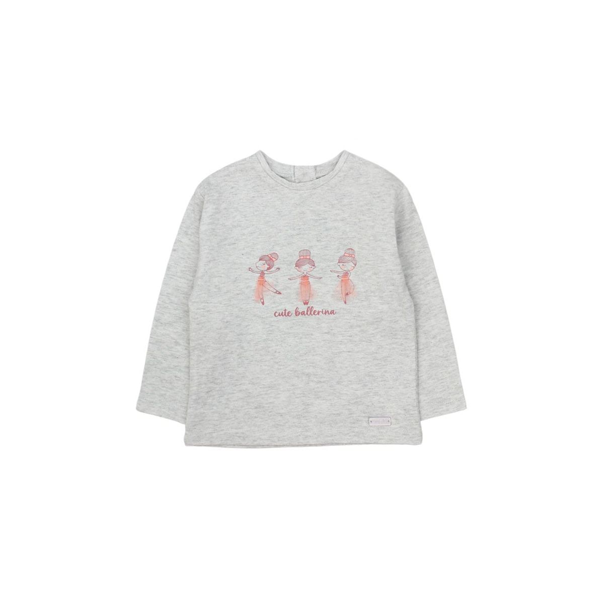 FICCUS - Polera Bebé Niña Academy Gris