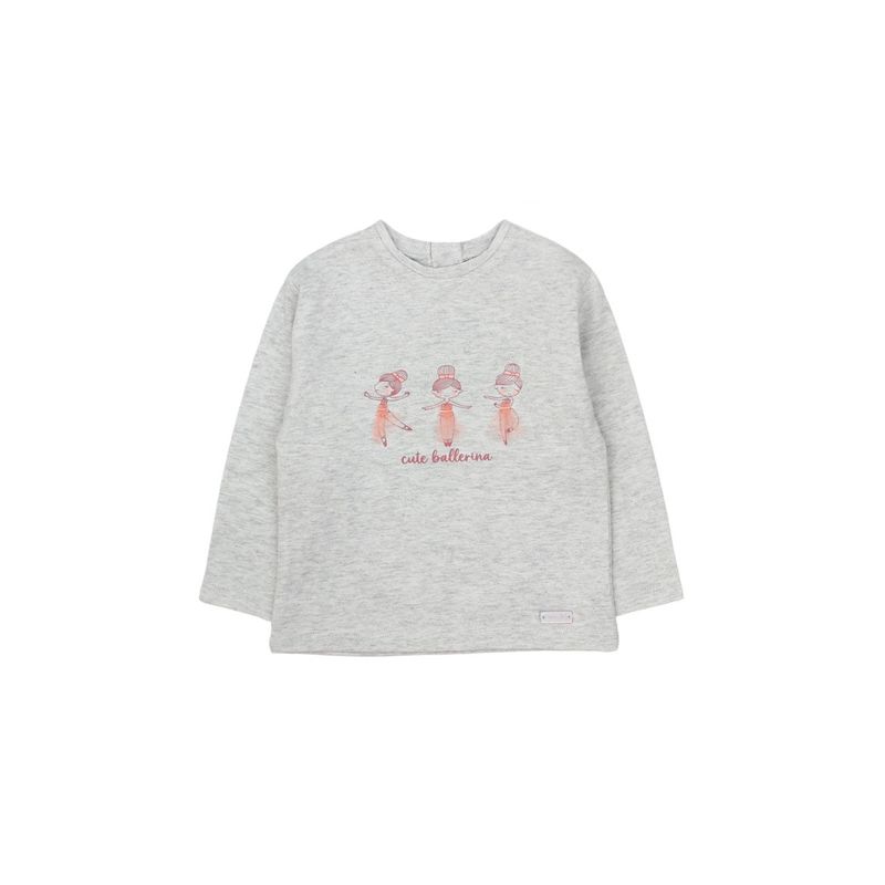 FICCUS - Polera Bebé Niña Academy Gris