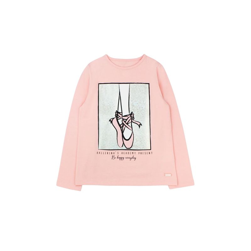 FICCUS - Polera Kids Niña Academy Coral