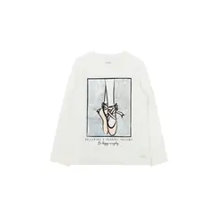FICCUS - Polera Kids Niña Academy Blanco