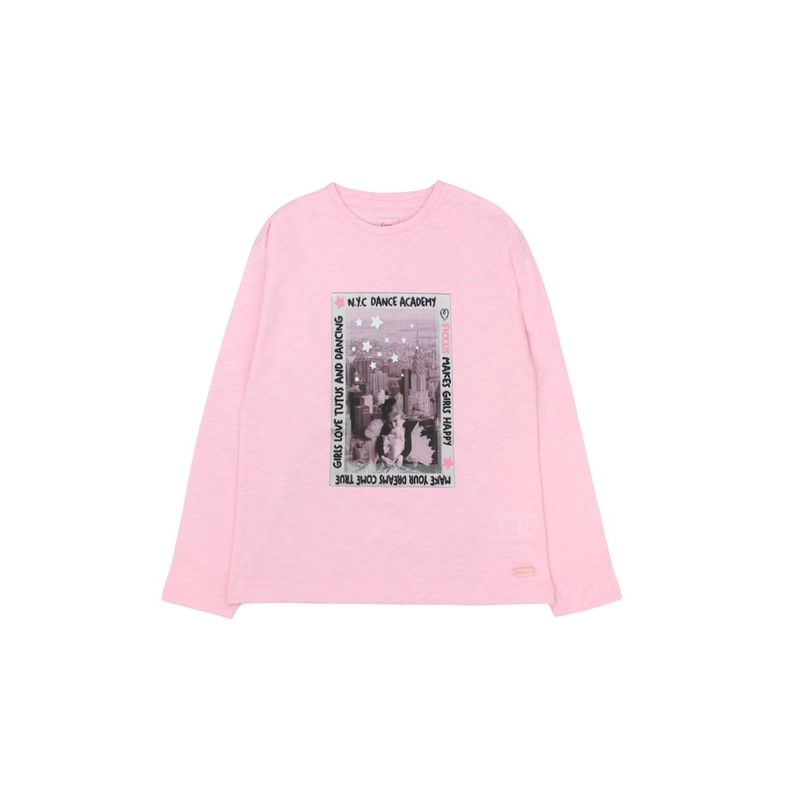 FICCUS - Polera Kids Niña Academy Rosa