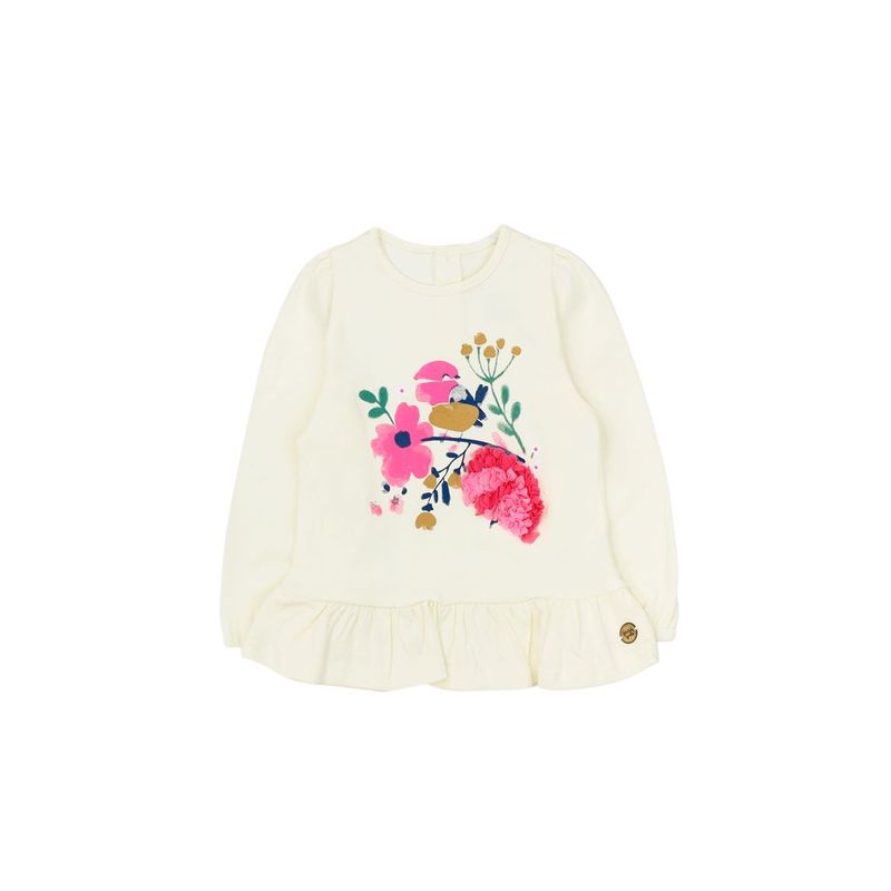 FICCUS - Polera Bebé Niña Foresta Beige