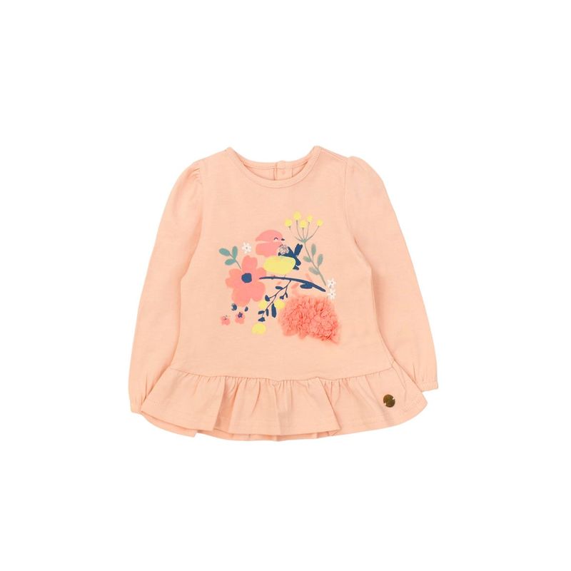 FICCUS - Polera Bebé Niña Foresta Coral