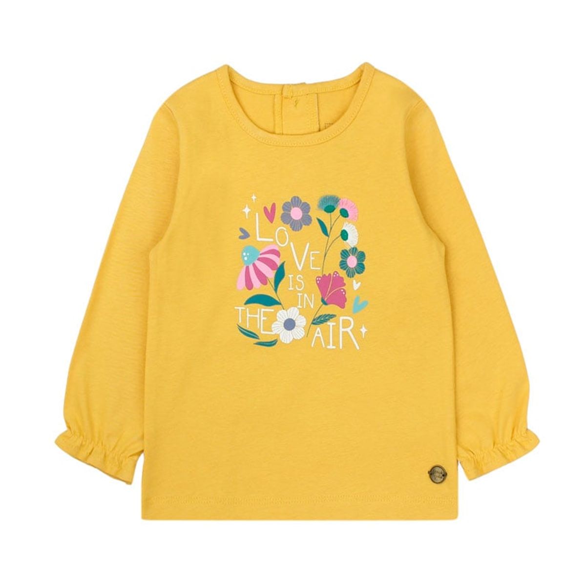 FICCUS - Polera Bebé Niña Foresta Amarillo