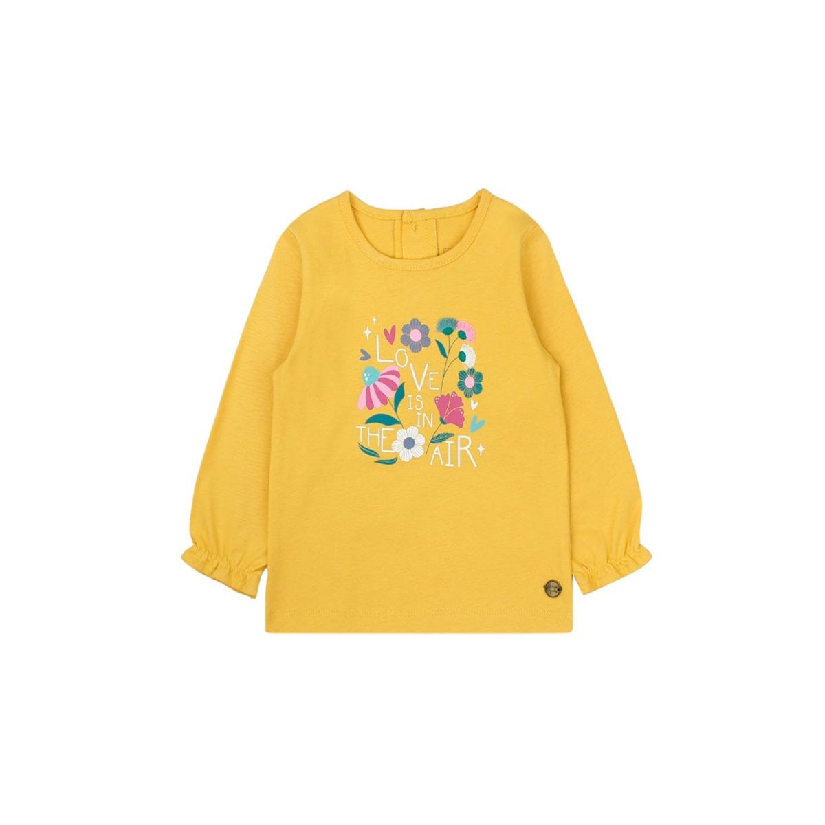 FICCUS - Polera Bebé Niña Foresta Amarillo