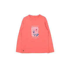 FICCUS - Polera Kids Niña Foresta Coral