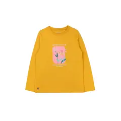 FICCUS - Polera Kids Niña Foresta Amarillo