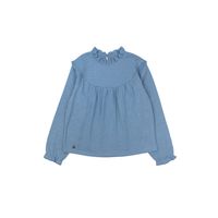 Polera Kids Niña Foresta Azul