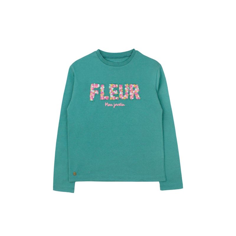 FICCUS - Polera Kids Niña Foresta Verde