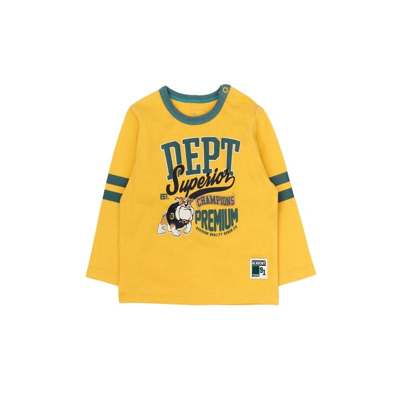 FICCUS - Polera Bebé Niño Academy Amarillo