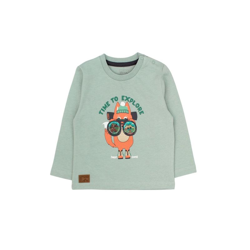 FICCUS - Polera Bebé Niño Foresta Verde
