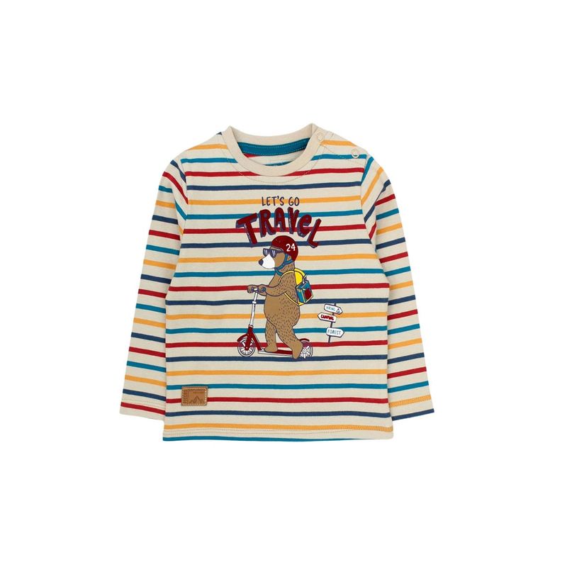FICCUS - Polera Bebé Niño Foresta Beige