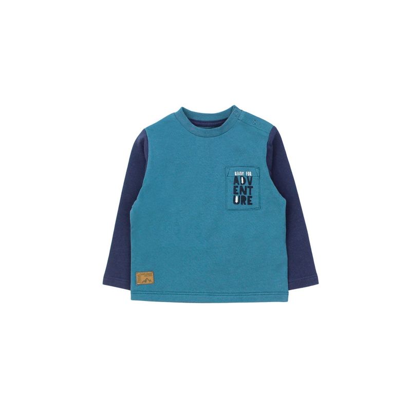 FICCUS - Polera Bebé Niño Foresta Turquesa