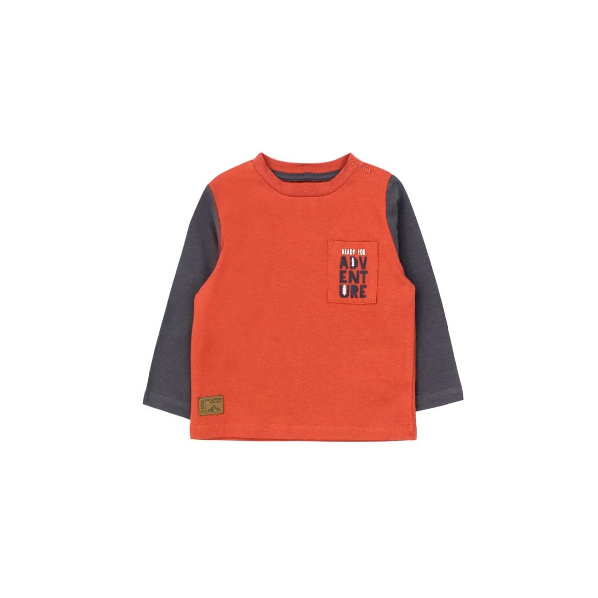 FICCUS - Polera Bebé Niño Foresta Naranjo