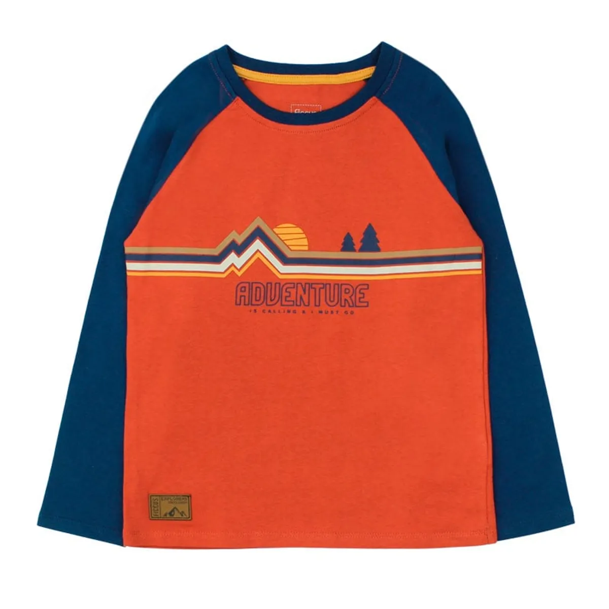 FICCUS - Polera Kids Niño Foresta Rojo