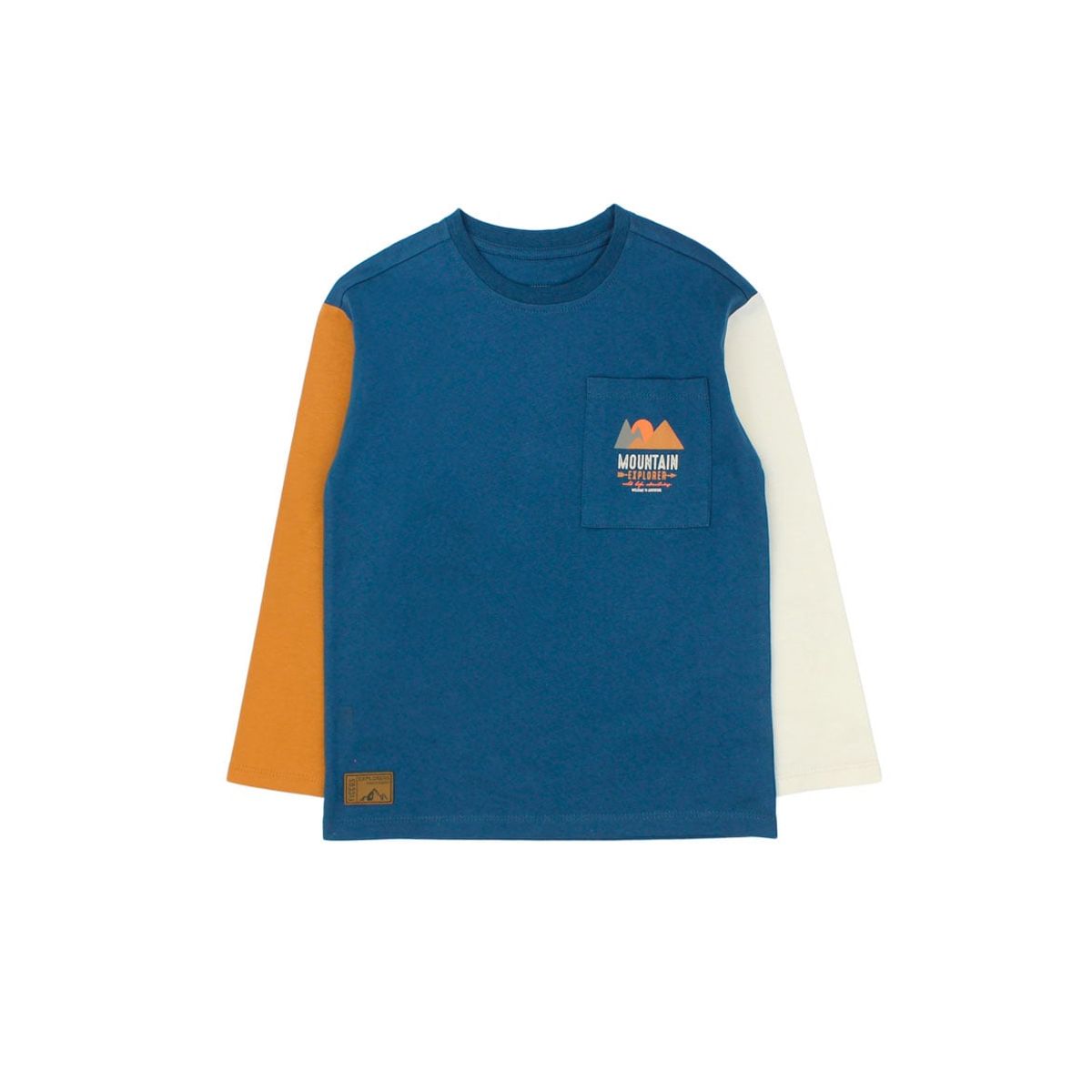 FICCUS - Polera Kids Niño Foresta Petroleo