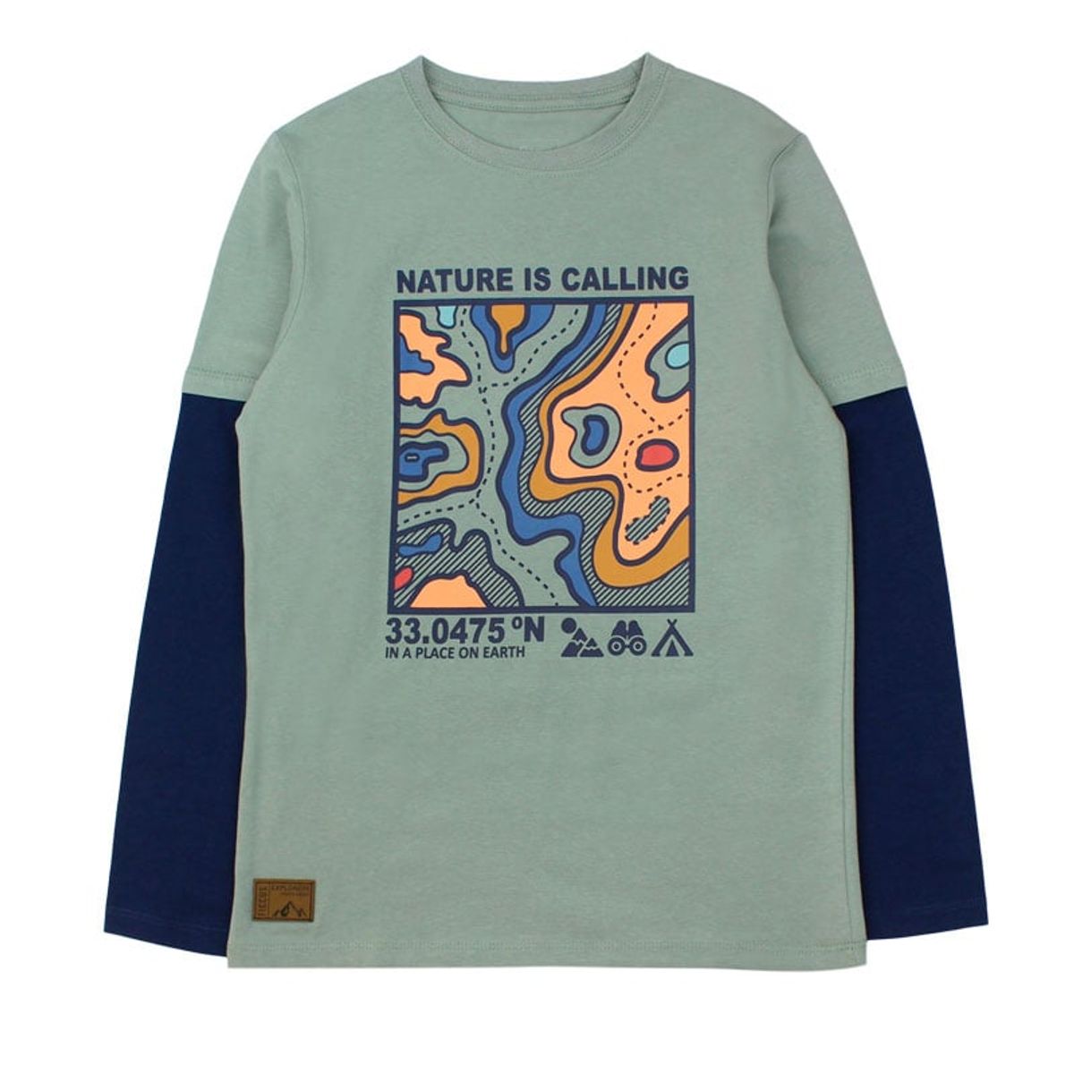 FICCUS - Polera Junior Niño Foresta Verde