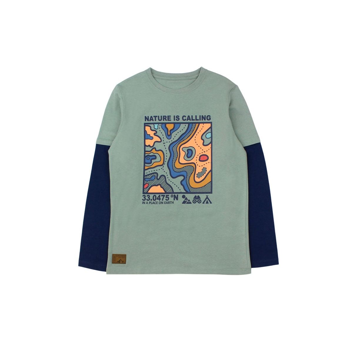 FICCUS - Polera Junior Niño Foresta Verde