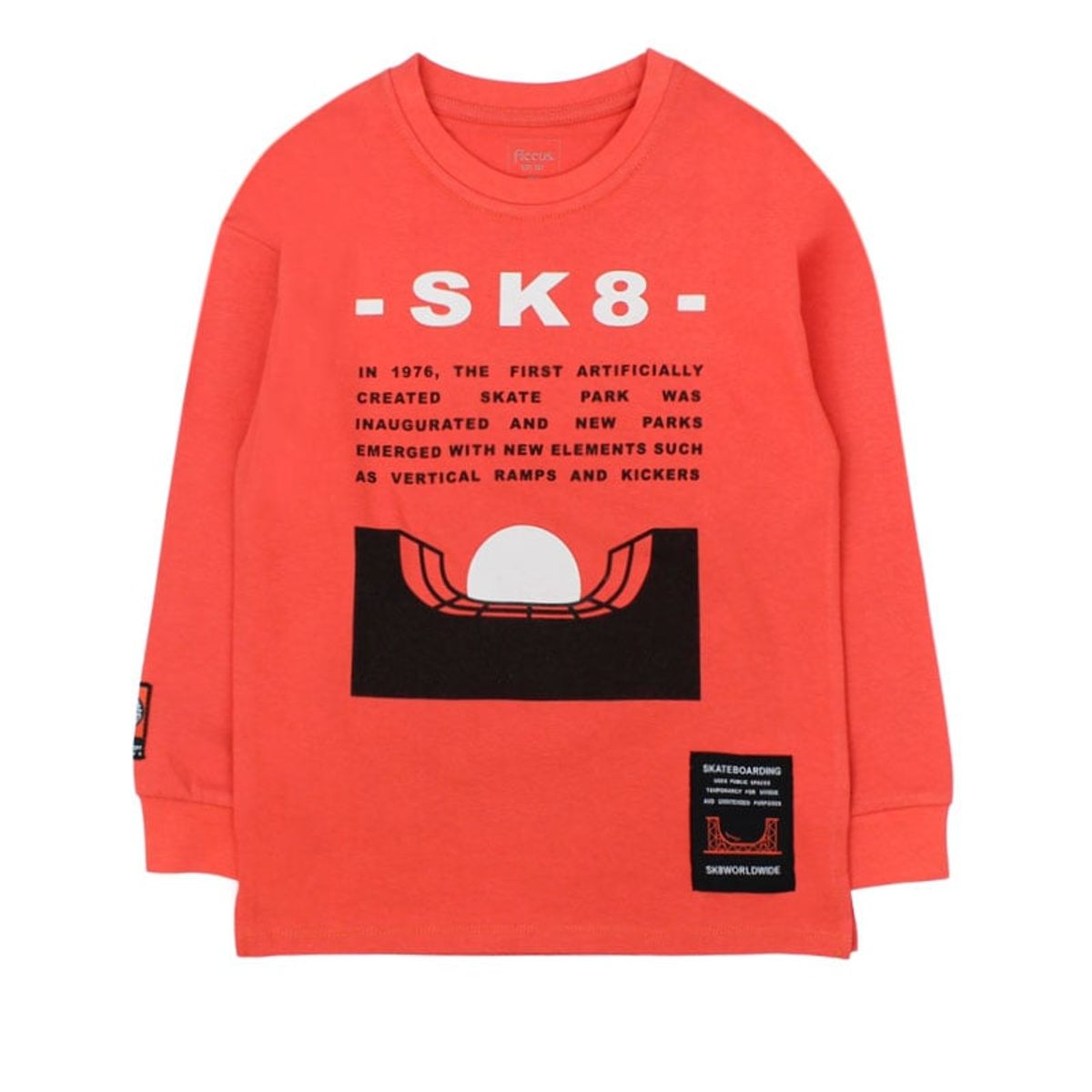 FICCUS - Polera Kids Niño Move Naranjo