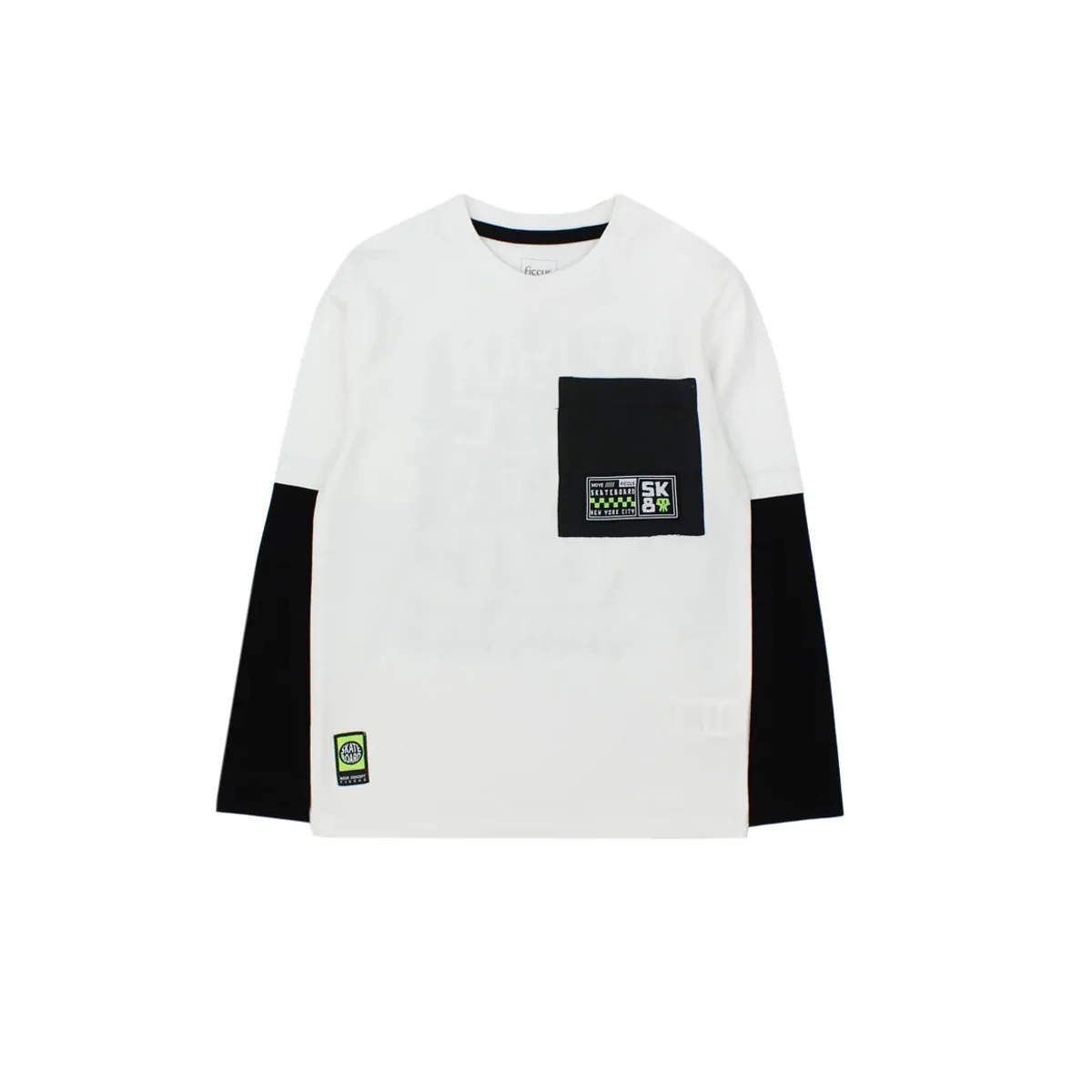 FICCUS - Polera Kids Niño Move Blanco