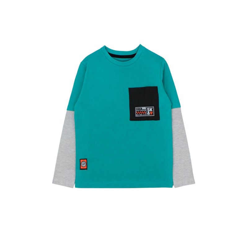 FICCUS - Polera Kids Niño Move Turquesa