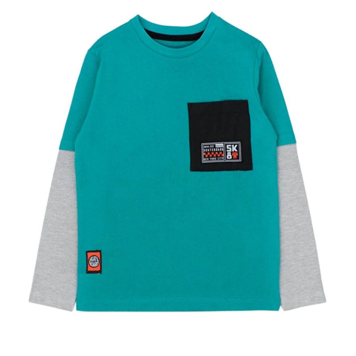 FICCUS - Polera Kids Niño Move Turquesa