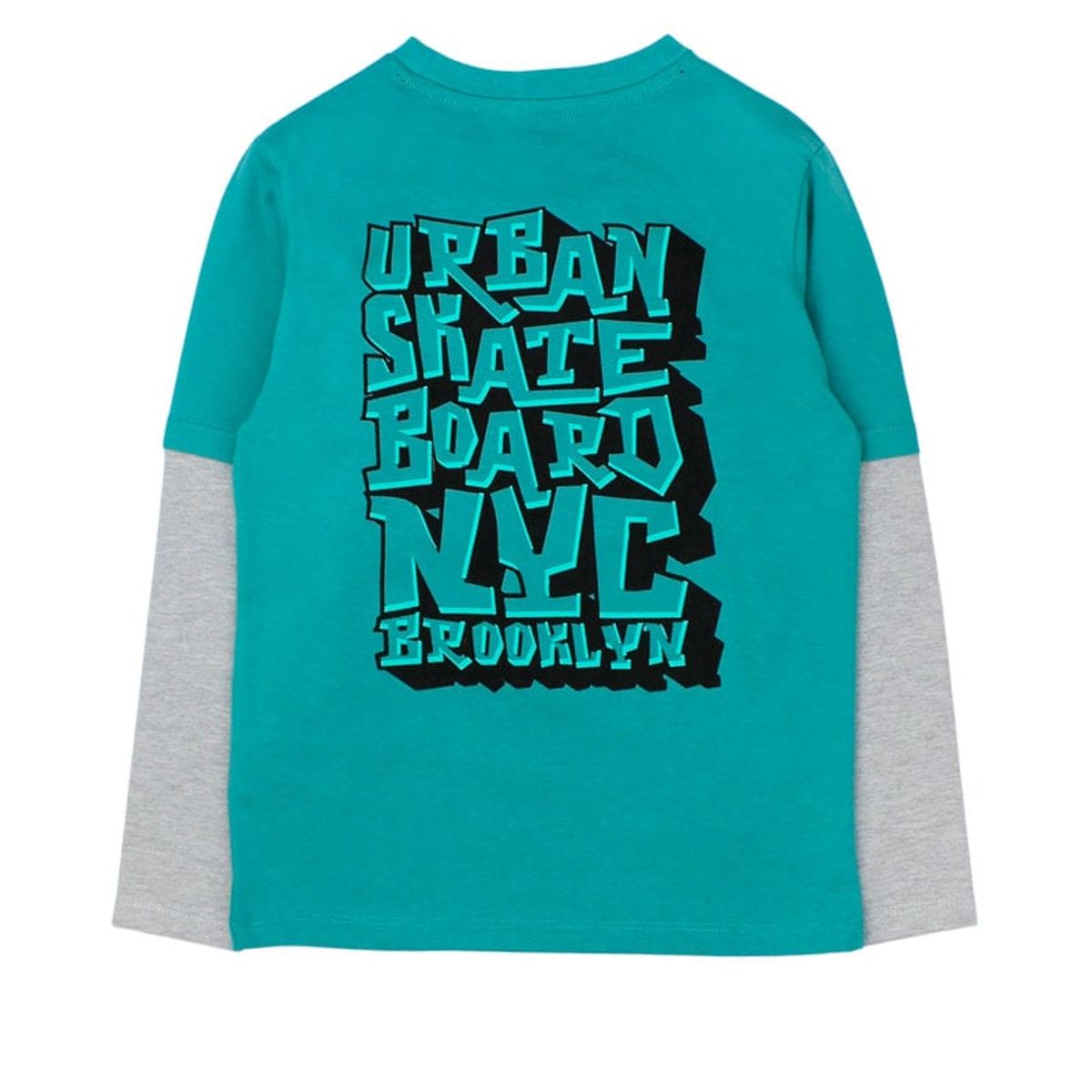 FICCUS - Polera Kids Niño Move Turquesa