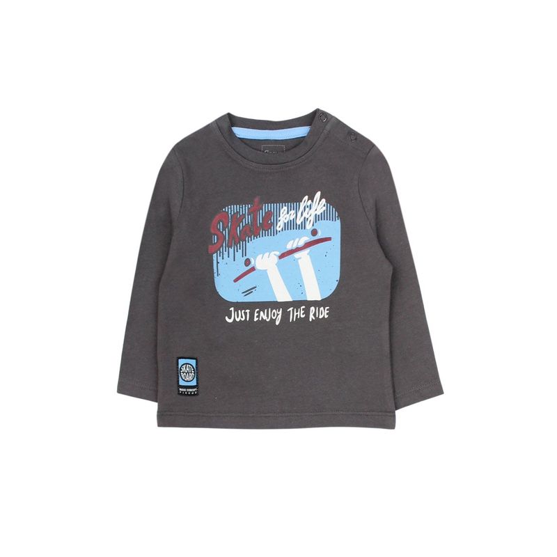FICCUS - Polera Bebé Niño Move Gris