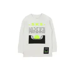 FICCUS - Polera Kids Niño Move Gris