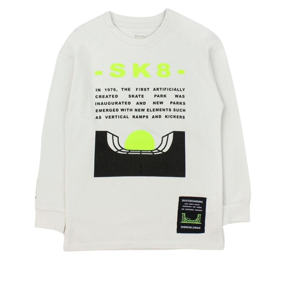 FICCUS - Polera Kids Niño Move Gris