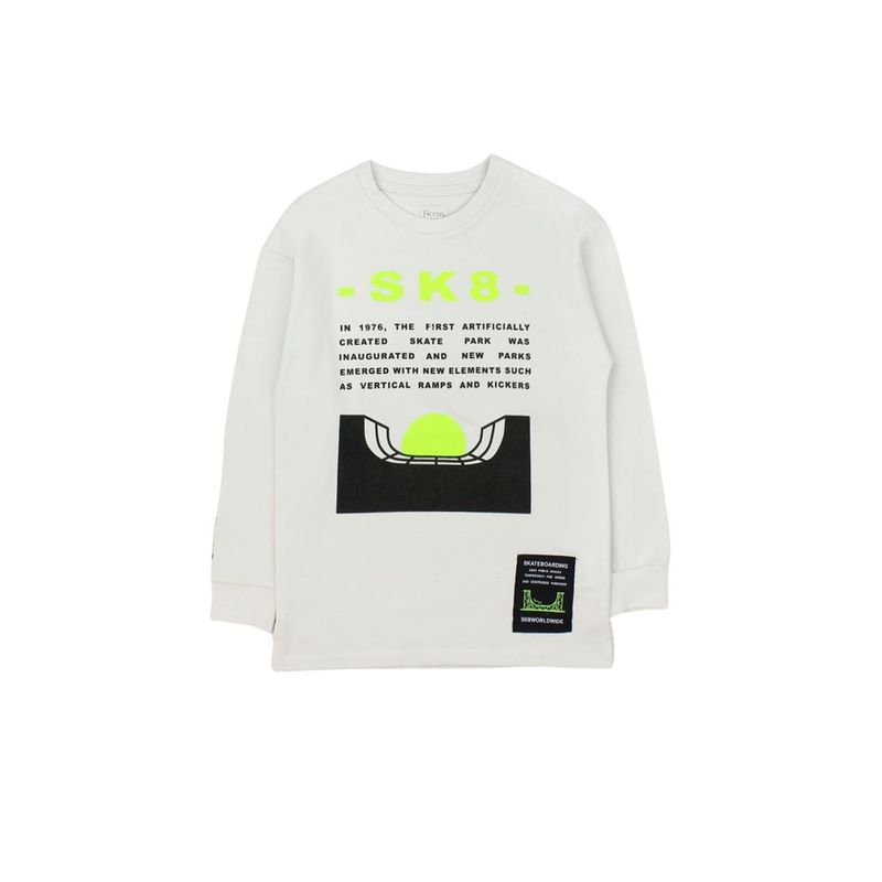 FICCUS - Polera Kids Niño Move Gris