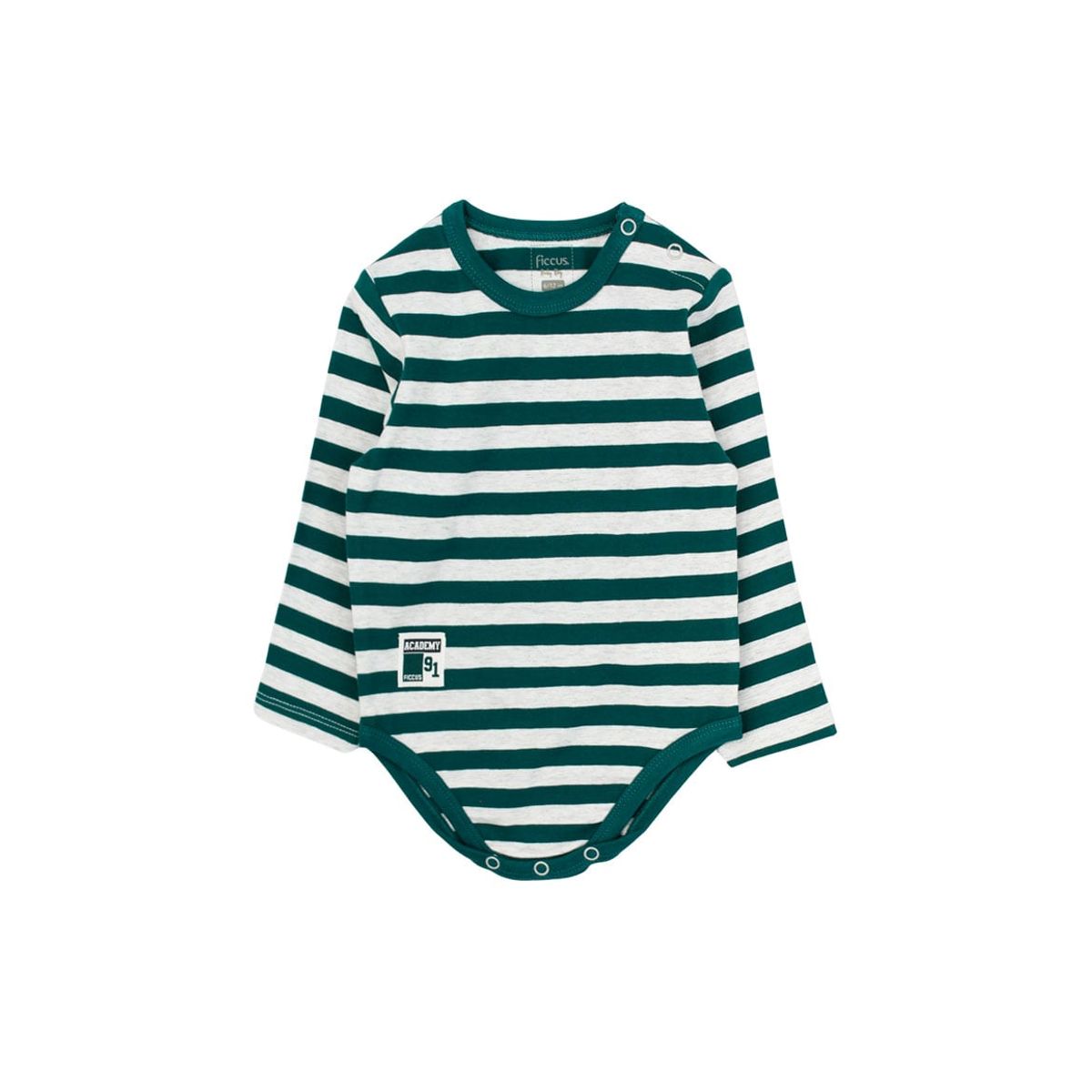 FICCUS - Body Bebé Niño Academy Verde