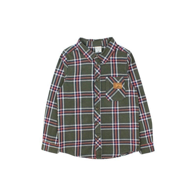 FICCUS - Camisa Kids Niño Foresta Verde