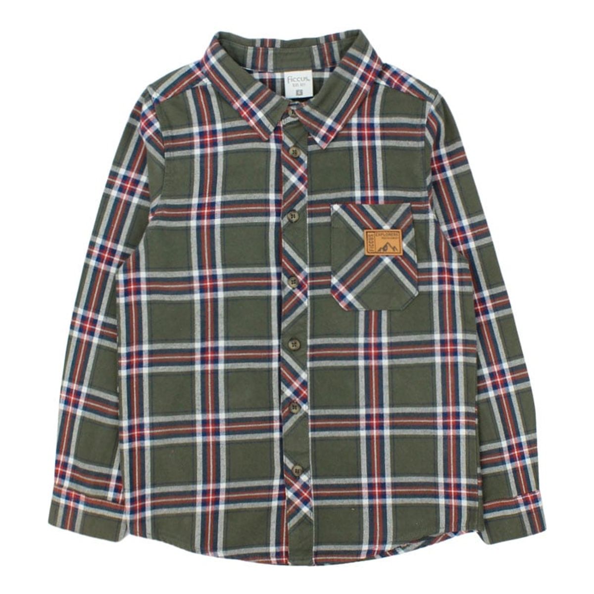 FICCUS - Camisa Kids Niño Foresta Verde
