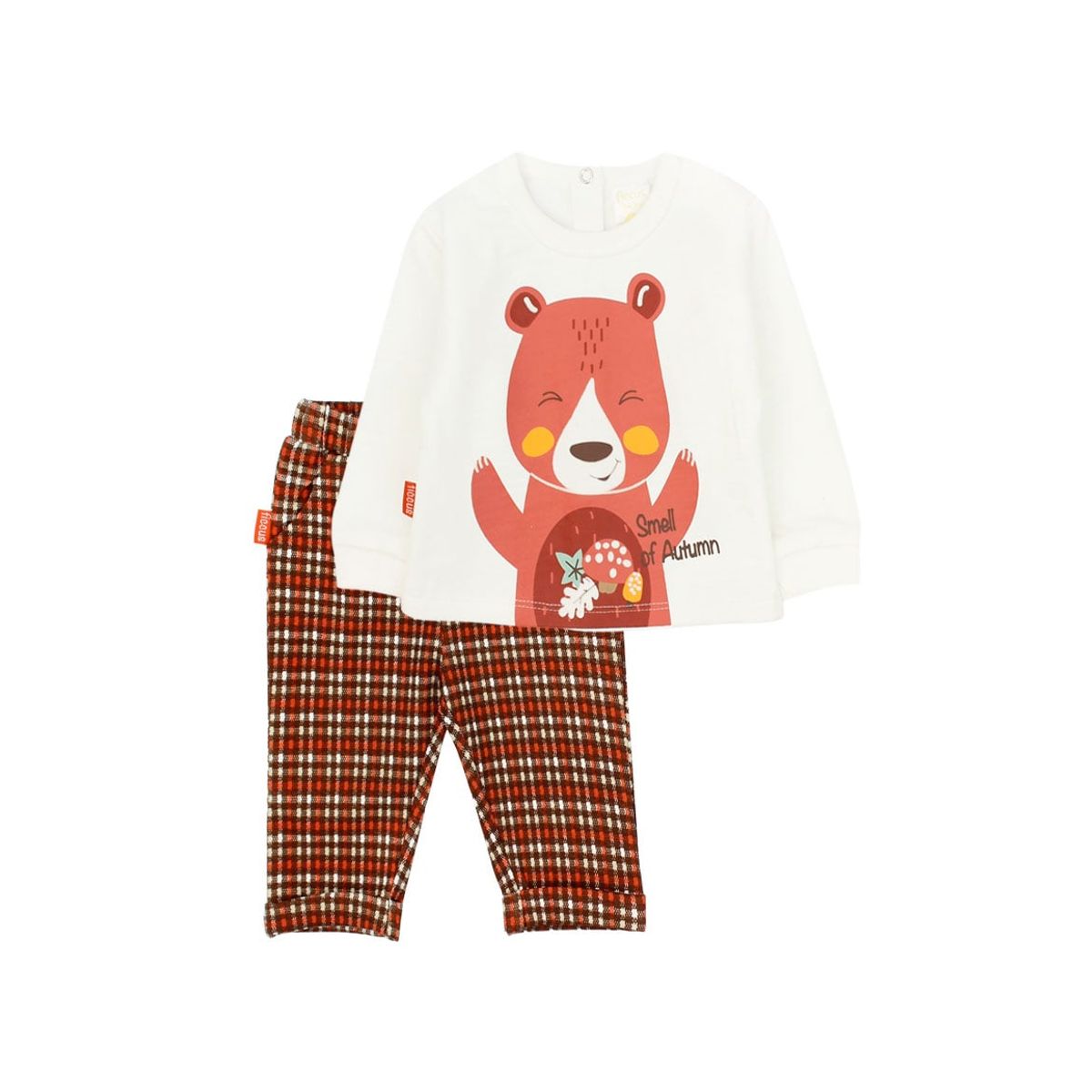 FICCUS - Conjunto Bebé Niño Autumn Blanco