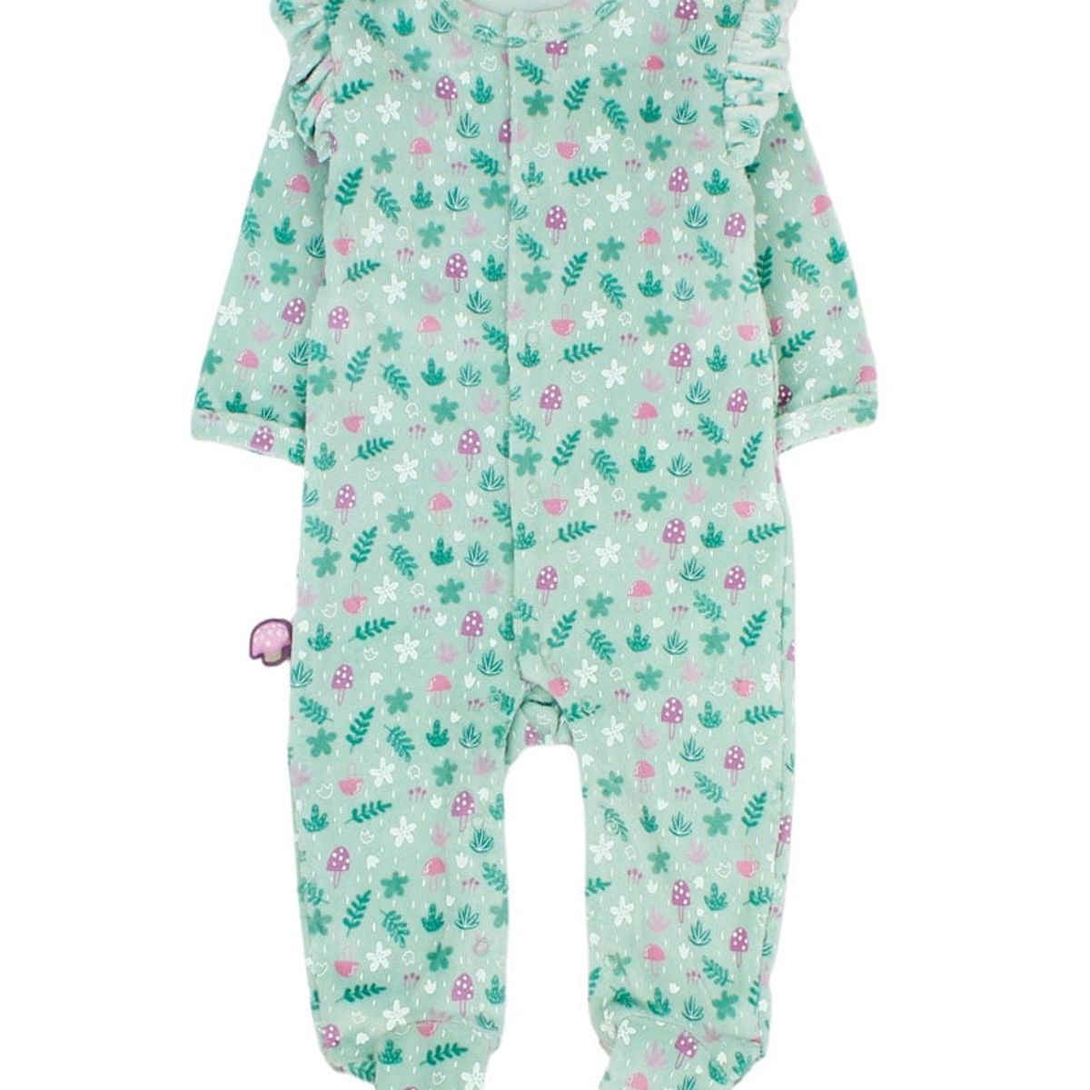 FICCUS - Osito Bebé Niña Fungi Menta