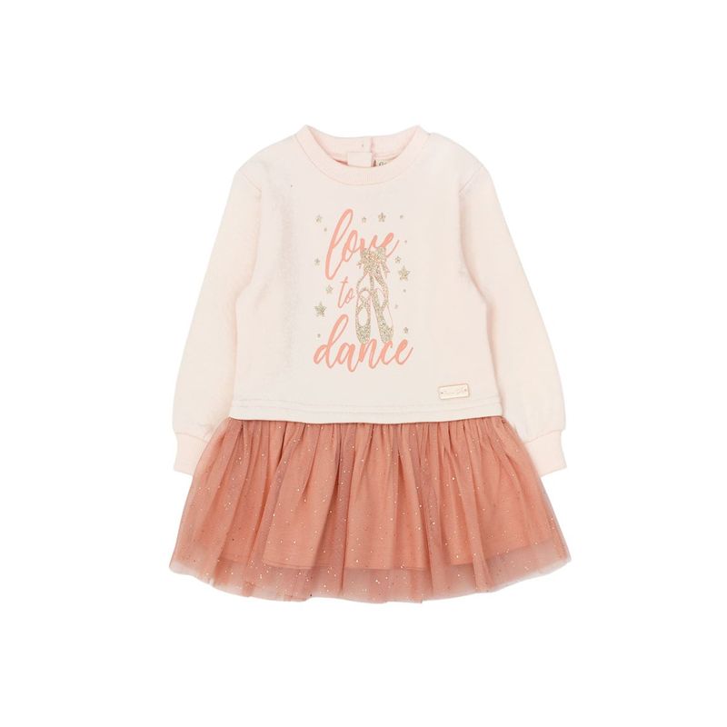 FICCUS - Vestido Bebé Niña Academy Coral