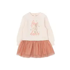 FICCUS - Vestido Bebé Niña Academy Coral