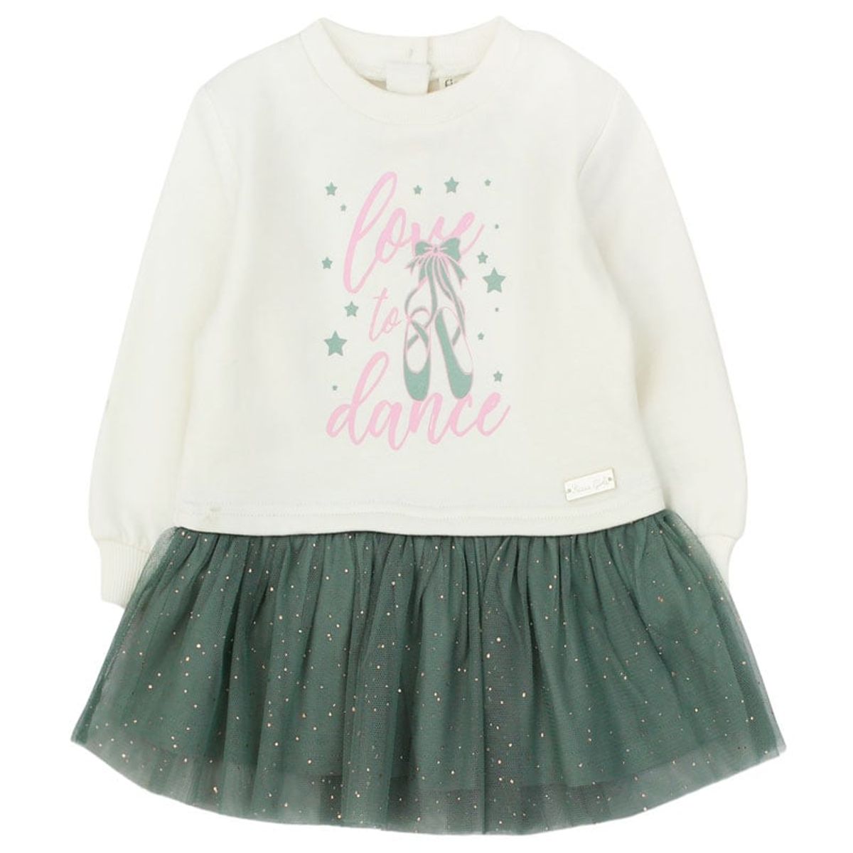 FICCUS - Vestido Bebé Niña Academy Blanco