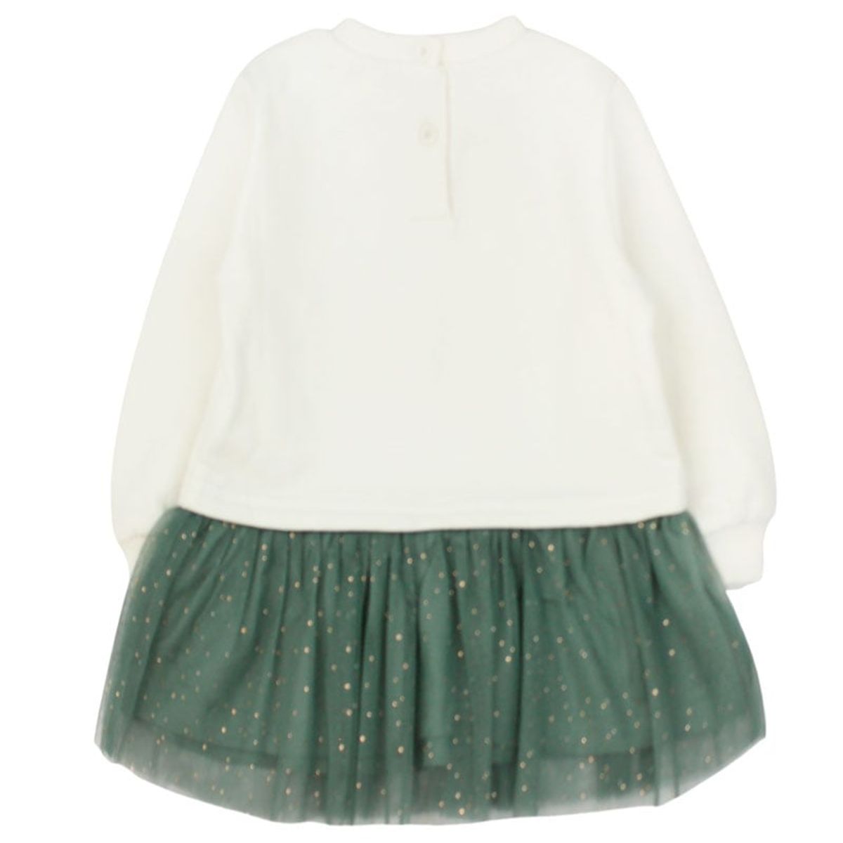 FICCUS - Vestido Bebé Niña Academy Blanco