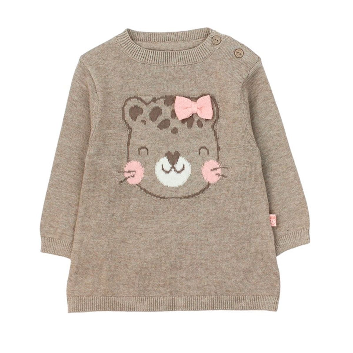 FICCUS - Vestido Bebé Niña Kitty Beige