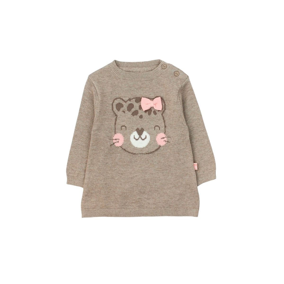 FICCUS - Vestido Bebé Niña Kitty Beige