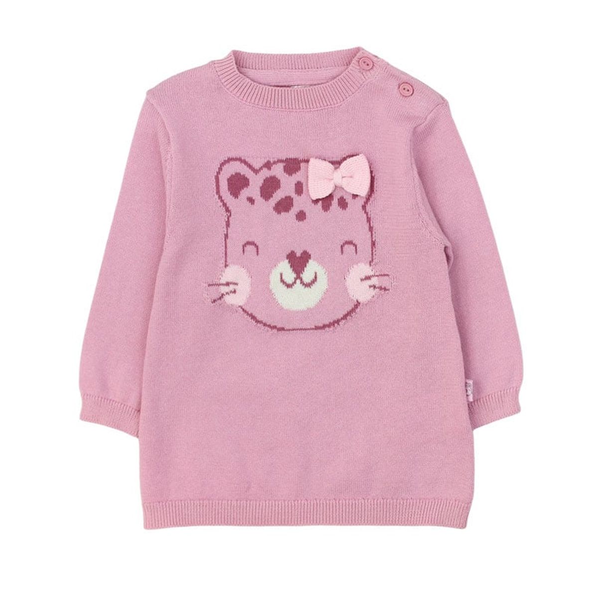 FICCUS - Vestido Bebé Niña Kitty Rosa