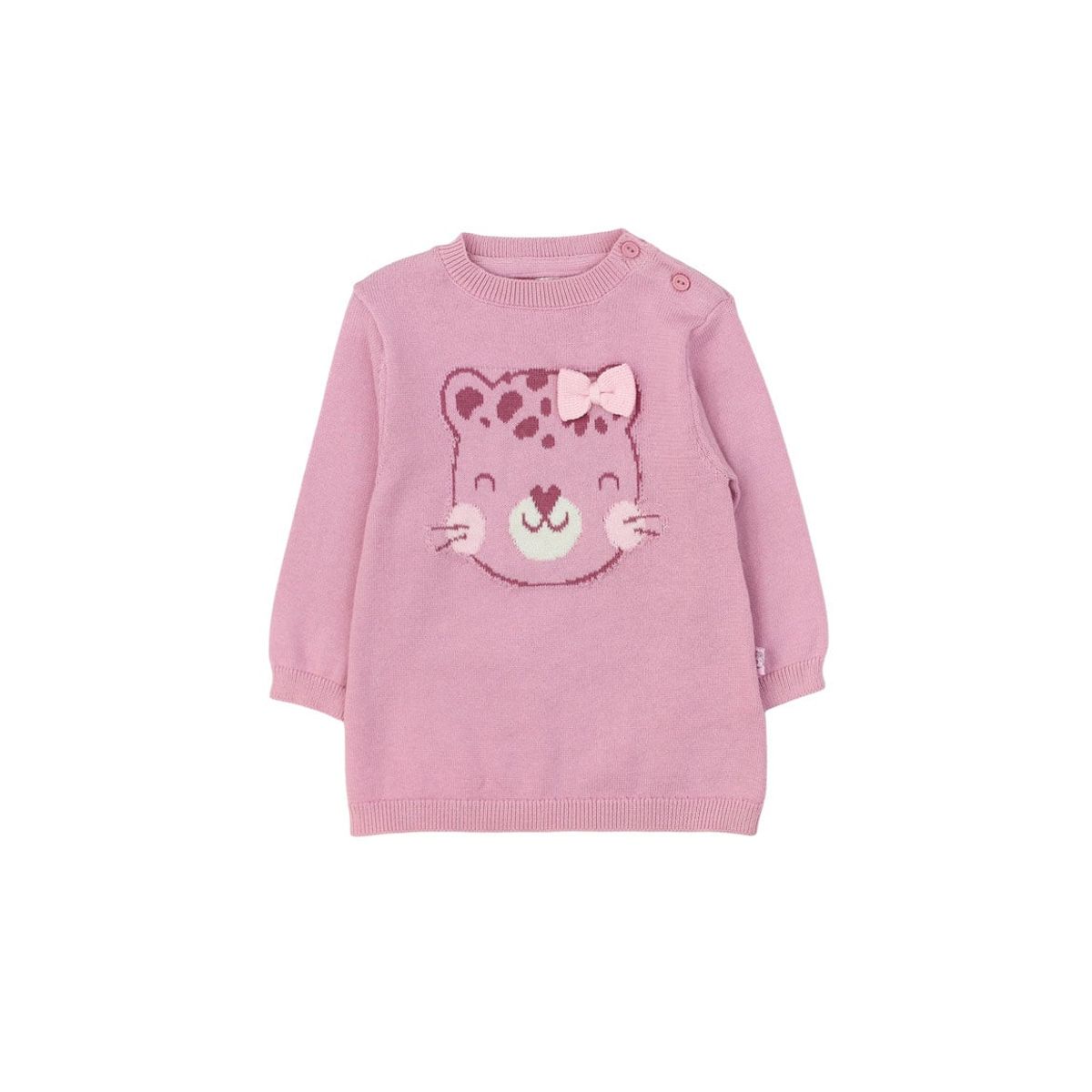 FICCUS - Vestido Bebé Niña Kitty Rosa