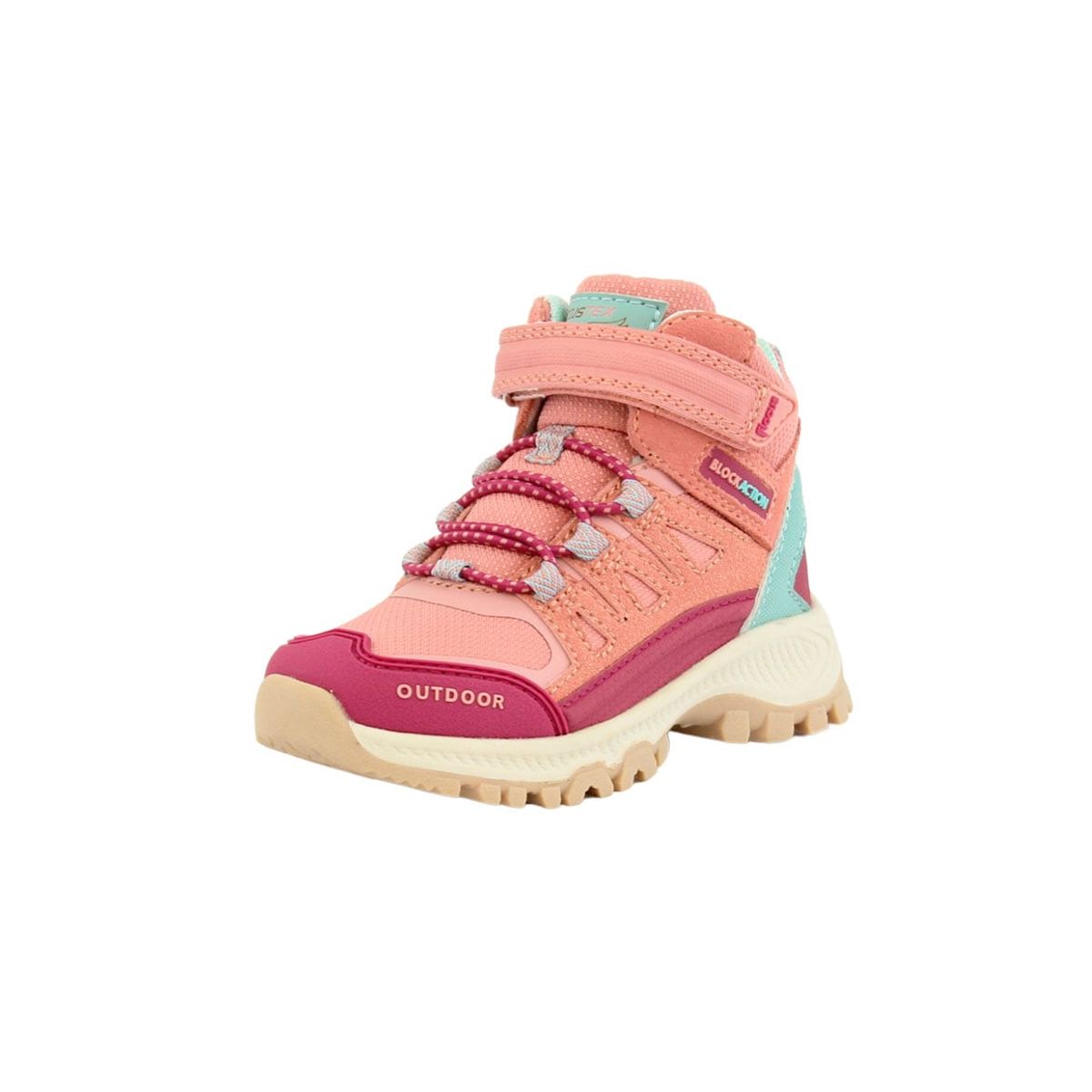 FICCUS - Zapatilla Outdoor Kids Niña Ficcustex Rosa.