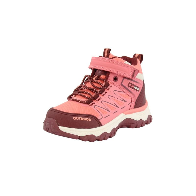 FICCUS - Zapatilla Outdoor Kids Niña Ficcustex Rojo